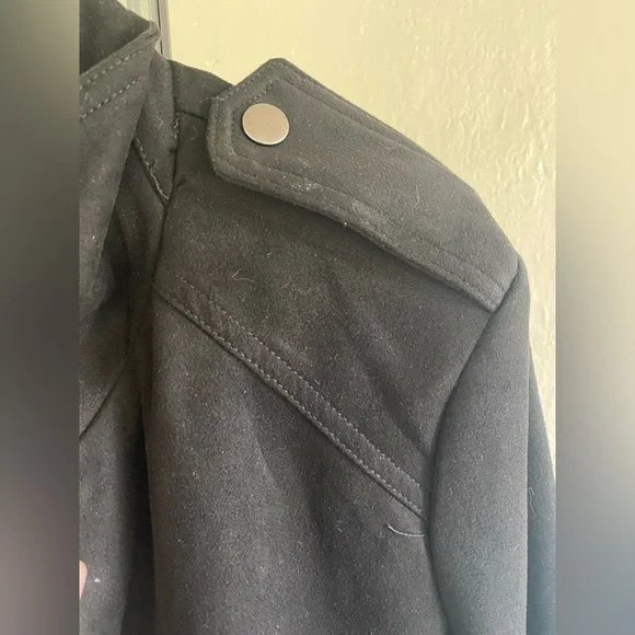 Philosophy Black Faux Suede Blazer Jacket - Picture 3 of 4